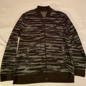 Alfani zip up Knit jacket